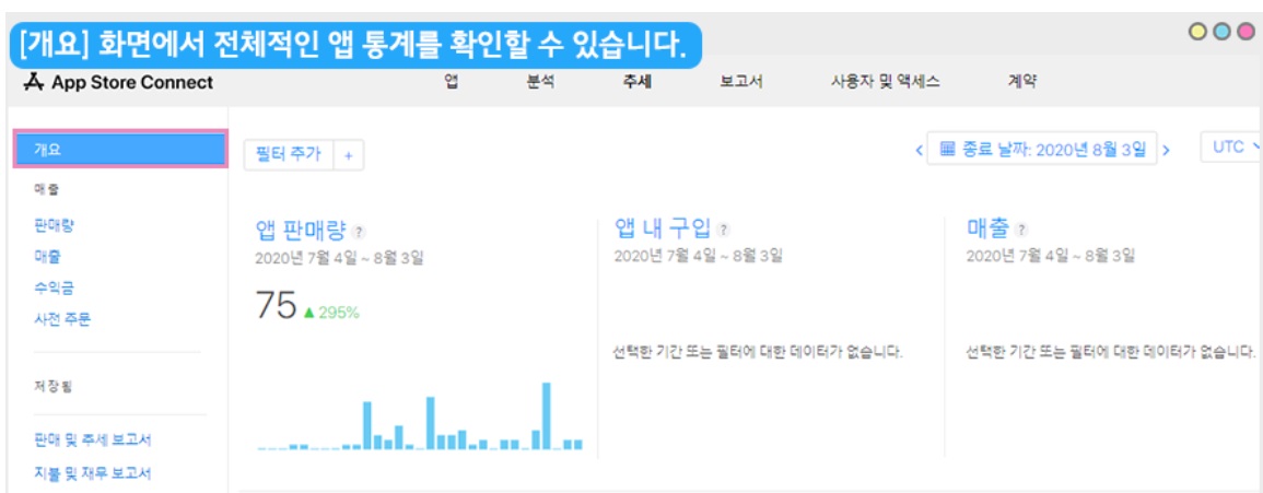 앱스토어 앱 설치 수 확인하기 image