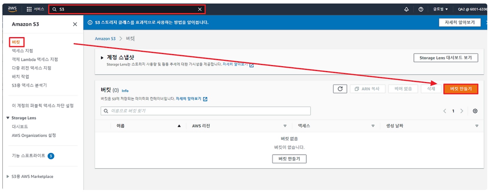 [AWS] 📚 S3 개념 & 버킷 · 권한 설정 방법 image