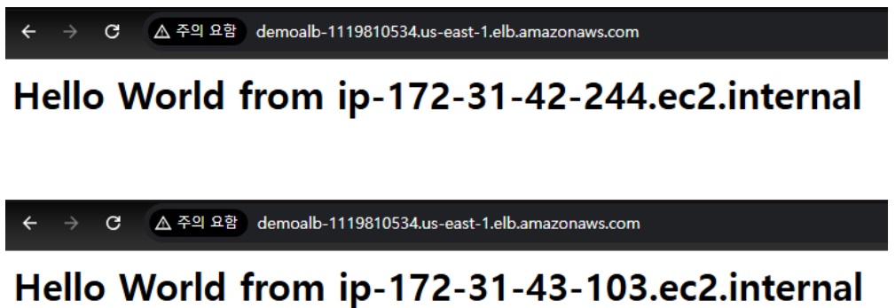 [AWS] ALB(Application Load Balancer) 구현 image