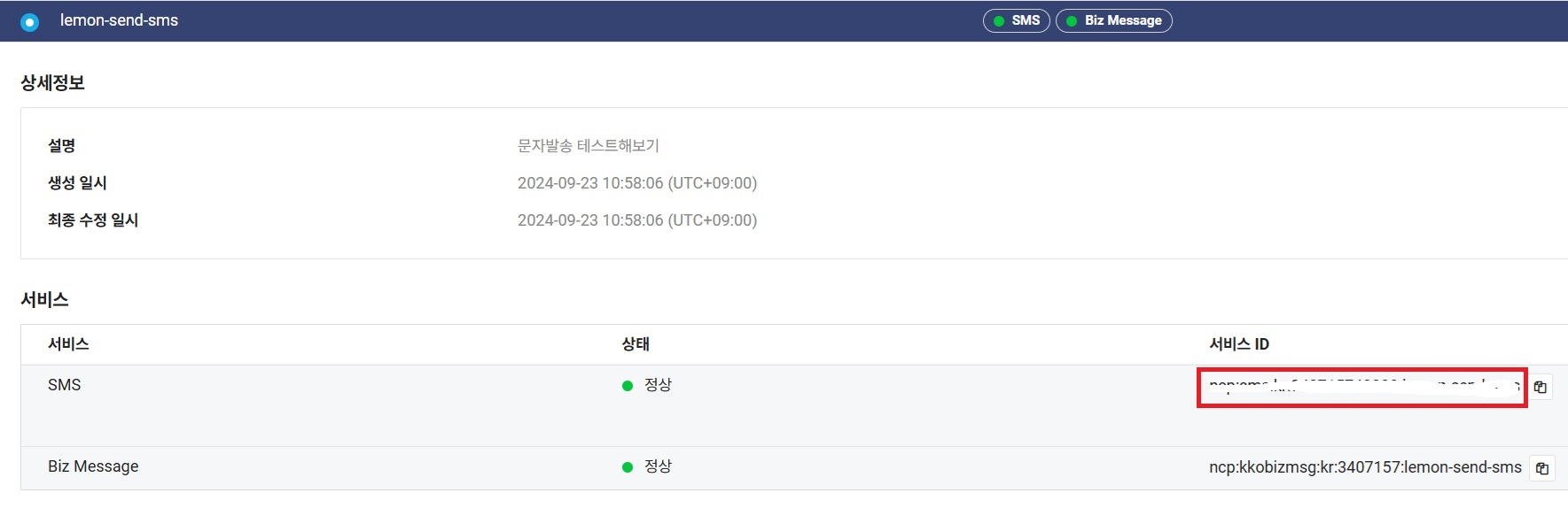 NAVER CLOUD 플랫폼에서 필요한 정보 image