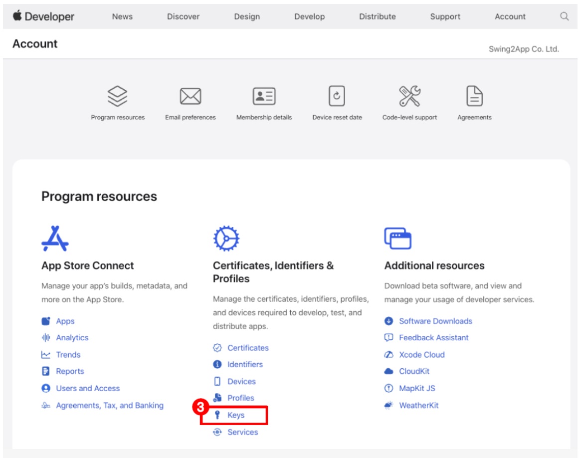 Apple Push Notification Service 인증서 등록하기 image