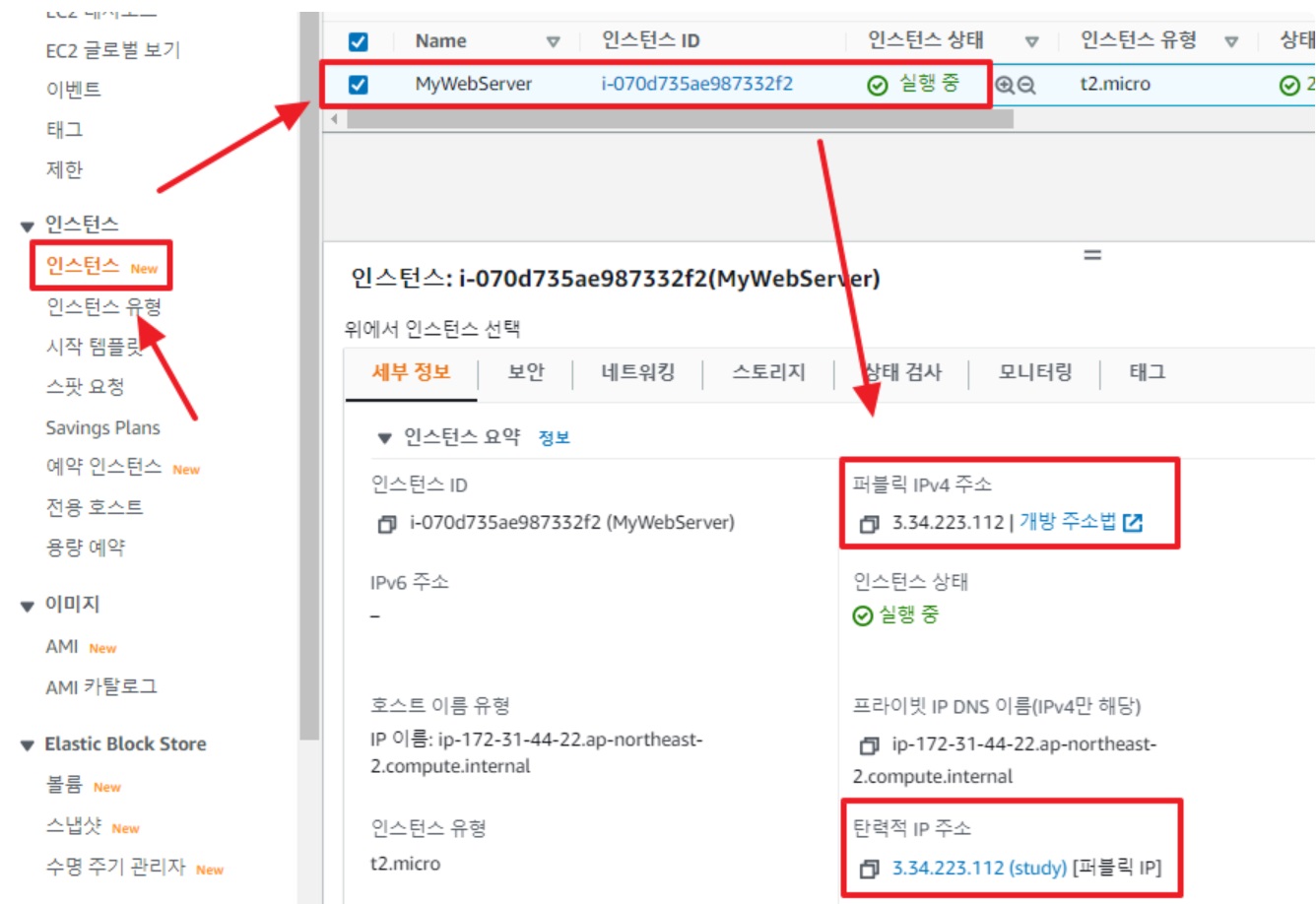 [AWS] 📚 EIP(탄력적 IP) 개념 & 사용 세팅 정리 image